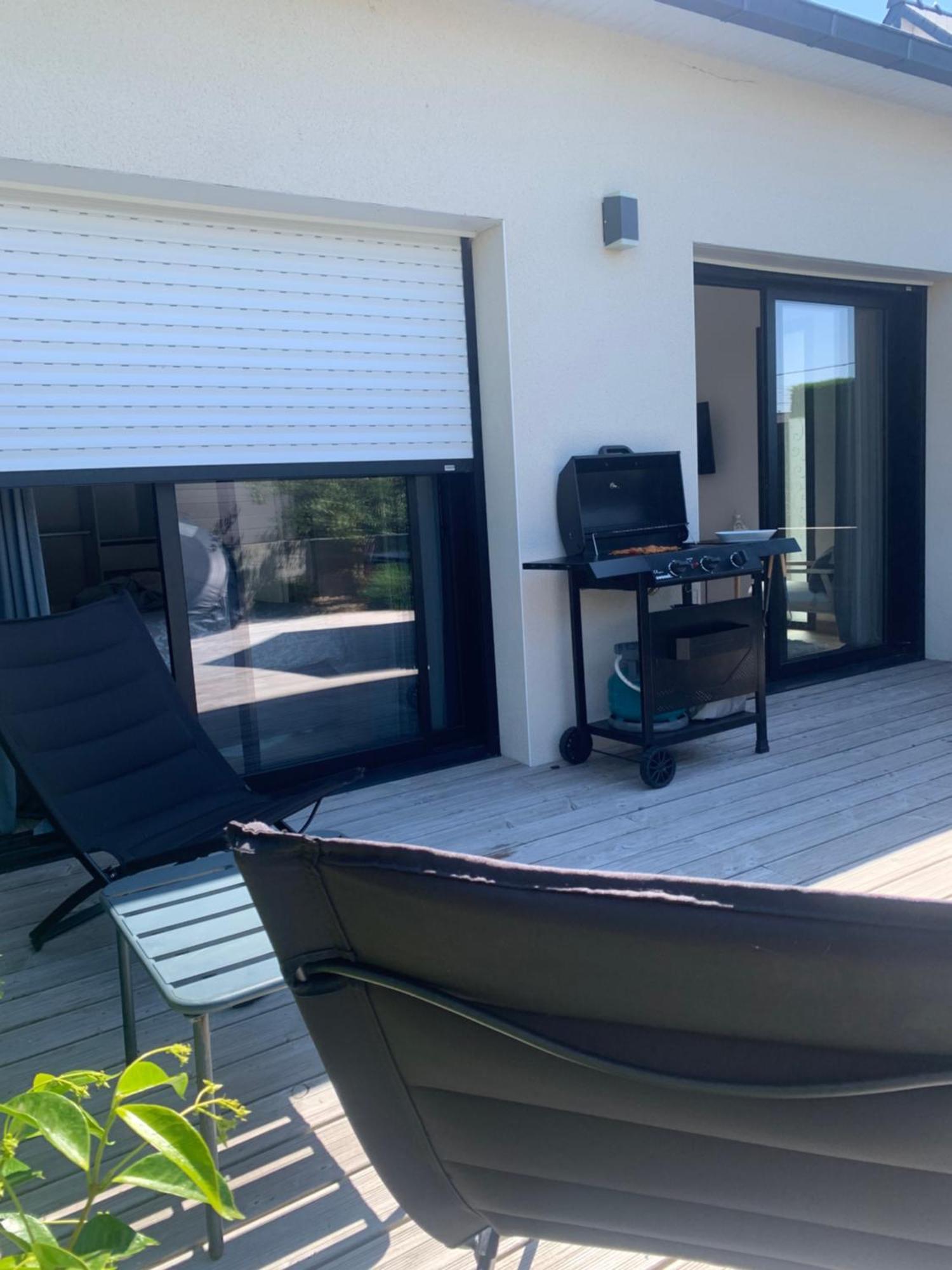 Villa Le Refuge De La Baie Beaussais Sur Mer Exterior foto